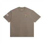 425GSM cotton football tee with anti-corruption message by UNBOUGHT

