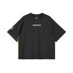 UNBOUGHT Neon Football Tee relaxed-fit cotton streetwear.