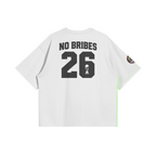 UNBOUGHT Neon Football Tee relaxed-fit cotton streetwear.