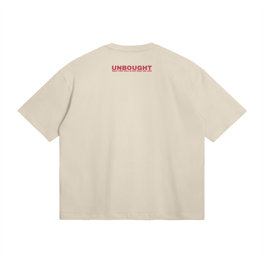 Premium cotton boxy tee by UNBOUGHT