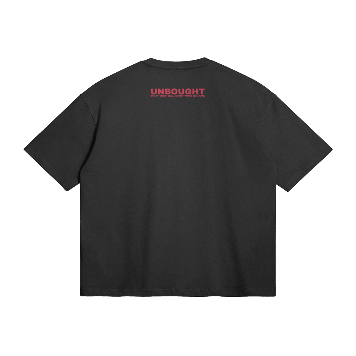 Premium cotton boxy tee by UNBOUGHT