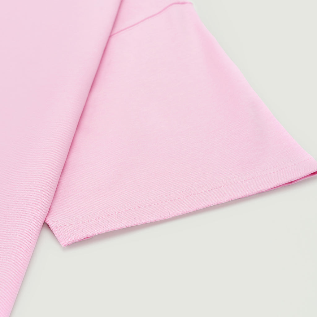 Premium cotton boxy tee by UNBOUGHT close up