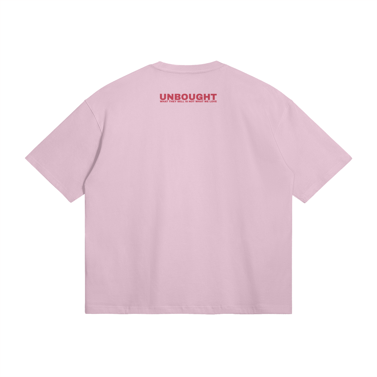 Premium cotton boxy tee by UNBOUGHT
