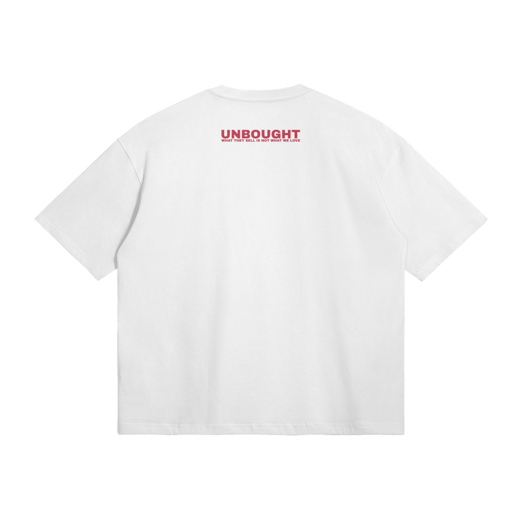 Premium cotton boxy tee by UNBOUGHT