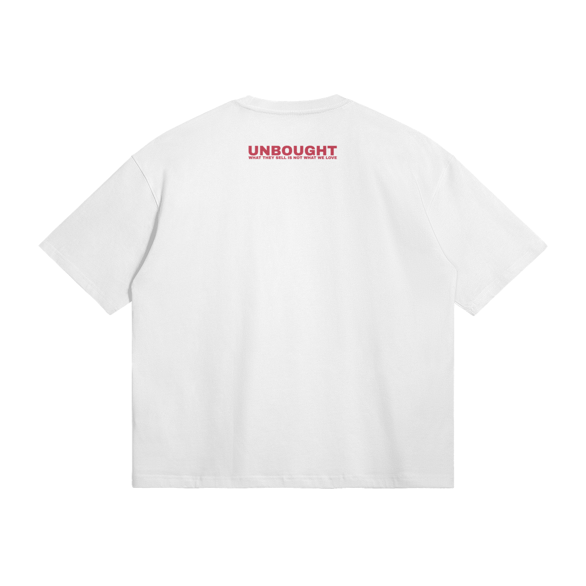 Premium cotton boxy tee by UNBOUGHT