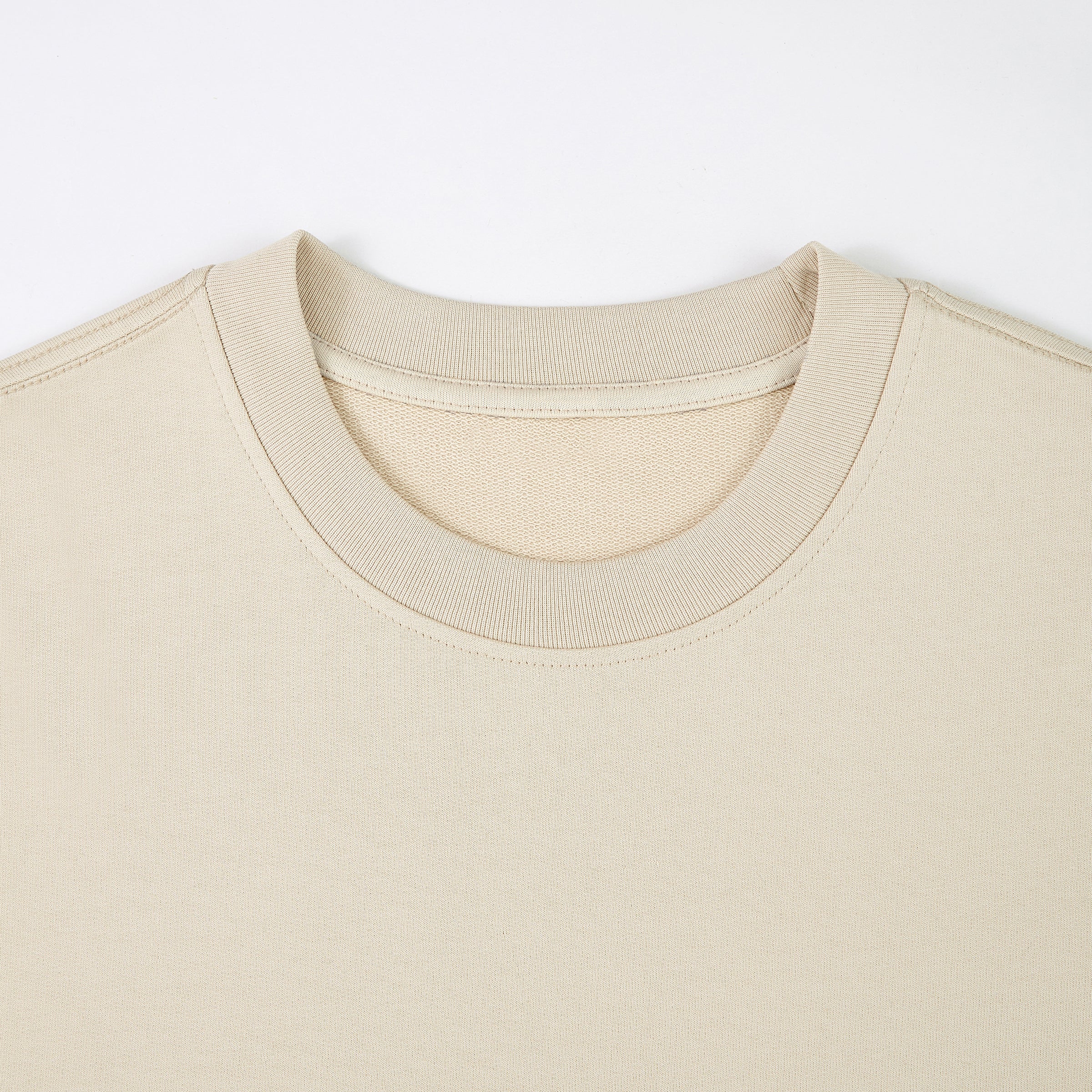 380GSM cotton French terry sleeveless football tank with raw hems